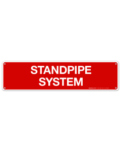 Standpipe System Sign, Fire Safety Sign