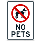 No Pets Allowed Sign