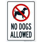 No Dogs Allowed Sign