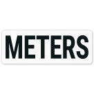 Meters Vinyl Adhesive Pool Depth Marker,