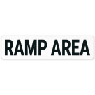 Ramp Area Vinyl Adhesive Pool Depth Marker,