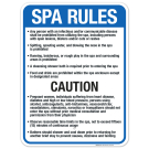 Rhode Island Spa Rules Sign, Complies With State Of Rhode Island Pool Safety Code Rhode Island Spa Rules Sign, Complies With State Of Rhode Island Pool Safety Code
