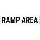 Ramp Area Vinyl Adhesive Pool Depth Marker, Ramp Area Vinyl Adhesive Pool Depth Marker,
