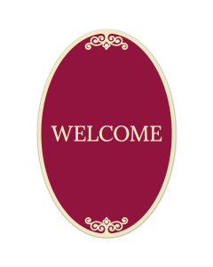 Welcome Decor Sign, (SI-73858)
