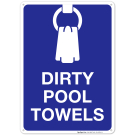 Dirty Pool Towels Pool Sign