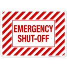 Emergency Shut-Off Sign