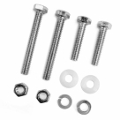 Sign Attachment Kit for Posts. Sizes 12x12 and up, 12x18 and up. Bolts, Nuts, Zinc and Nylon Washers.