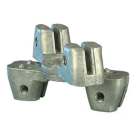 Adjustable Cross Piece Street Sign Brackets - Flat 3 3/4"