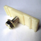 Chain link fence bracket - 2 pack