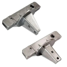 U-Channel Heavy Duty Street Sign Bracket 12" 90d, Flat