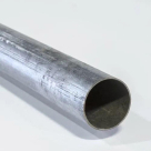 Pipe Post 8' Color-Galvanized, Diameter-2 3/8", Gauge-16 Gauge, Material-Steel, Type-Sign Post, Wall Thickness-.065"