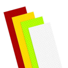 U channel Post Reflectors 72", HIP, Yellow