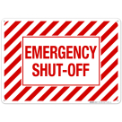 Emergency Shut-Off Sign