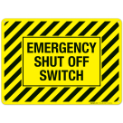 Emergency Shut Off Switch Sign