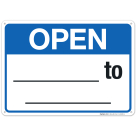 Open To Sign